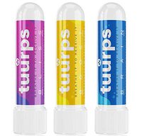 TUURPS Aromatherapy Nasal Inhalers - Boost (Energizing), Bliss (Calming) & Brain (Nootropic) - Refreshing Sinus Aid - All Natural Blends of Essential Oils and Menthol (Variety 3-Pack)
