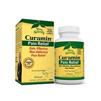 Terry Naturally Curamin - 120 Vegan Capsules - Non-Addictive Pain Relief Supplement with Curcumin from Turmeric, Boswellia & DLPA - Non-GMO, Gluten-Free - 40 Servings