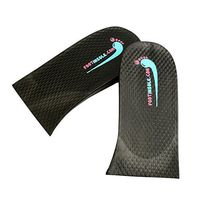 footinsole Height Increase Shoes Insoles Lift Kit 0.8 inches Heels Inserts (Black, 2 Pairs)