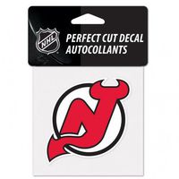 WinCraft NHL New Jersey Devils Perfect Cut Color Decal, 4" x 4"