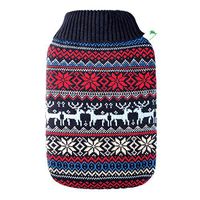 YUN Knit Jacket Green Material Hot Water Bottle Hand Warmer Note Water Heating Water Bag (Size : 195X315MM)