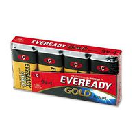 Eveready? Gold Alkaline Batteries, 9V, 4 Batteries per Pack by Eveready
