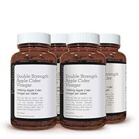 Double Strength Apple Cider Vinegar 1000mg x 720 Tablets (4 Bottles of 180 Tablets - 2 Years Supply) SKU: AV3x4