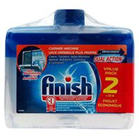 FINISH DISHWASHER CLEANER DUAL ACTION 250ml X 2 PACK