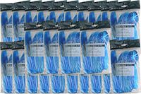 Handi-Ware Premium Plastic Cutlery - 572 Pack - Fork, Knives, Spoons - Fun Colors - Heavy Gauge - Great for Parties, Weddings, Events - by Unity (Electric Blue, 576)