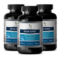Prostate Support Complex - Prostate Support 1345MG - All Natural Formula - Saw Palmetto Hair Loss - 3 Bottles (180 Capsules)