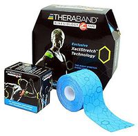 Theraband Kinesiology Tape Bulk Roll with Print, Blue, 2 X 103.3 Inch by Theraband
