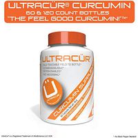 Ultracur - Curcumin Turmeric - Fast Acting Highly Bioavailable Curcumin - 60 Vegetarian Capsules
