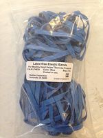 Ultimate Hand Helper Replacement Rubber Bands, Light Blue, Heaviest Resistance, 3 oz. bags. Latex free