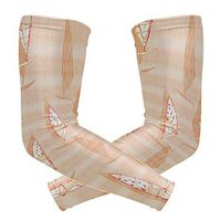 LEVEIS Sailboat Arm Sleeves UV Protection for Men Women Sunblock Protective Gloves Running Golf Cycling Driving Long Arm Cover 1 Pair