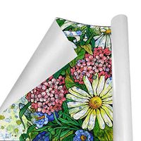 Gift Wrapping Paper Roll Vintage Floral Flowers for Birthday,Holiday,Wedding,Baby Shower Gift Wrap - 3Rolls - 58inch x 23inch Per Roll