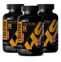 Boost Muscle Health - CREATINE TRI-Phase (3X Formula) - Creatine for Muscle - 3 Bottles 270 Tablets