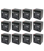 VICI Battery VB5-12 - 12V 5AH Replaces Gell Cell 12V 4.5AH Battery - 12 Pack Brand Product
