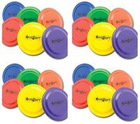 Gamecraft 9" Plastic Flying Discs (Set of 6) (Fоur Расk)