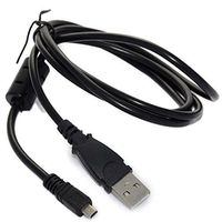LETO USB Data PLUS Battery Power Charger Cable for Olympus camera VG-160 VG160