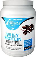 Life Extension Wellness Code Whey Protein Concentrate, Chocolate, 1.41 Pound