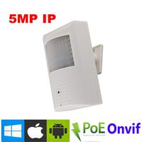 NightKing Indoor 5MP PoE Hidden Spy Covert PIR Housing IP Security Camera,5MP 1920P (25921944),3.7mm Pinhole Lens, P2P,ONVIF,Free App View