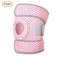 BounciCircle Knee Brace,Knee Support Open Patella Brace Pink