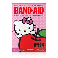 Band-Aid Brand Adhesive Bandages for Minor Cuts, Hello Kitty Characters, Assorted Sizes, 20 ct (Pack of 3)