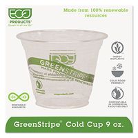 Eco-Products GreenStripe Cold Drink Cups ECP EP-CC9S-GS