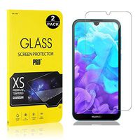 Screen Protector Film Compatible with Huawei Y5 2019 / Huawei Honor 8S, UNEXTATI Tempered Glass Screen Protector, HD Clear Screen Protector for Huawei Y5 2019 / Huawei Honor 8S, 2 Pack