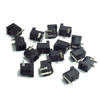 BokWin 5.5mm x 2.1mm 3 Pin PCB Mount DC005 Audio Video DC Power Connector Socket 15Pcs