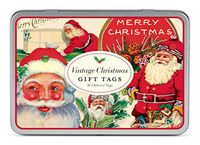 Cavallini & Co. Vintage Christmas Glitter Gift Tag Set