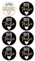 Bride Tribe Bach Buttons (8Ct)