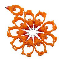 MG554zy0 100Pcs Nipple Type Spring Card Water Dispenser Farm Chicken Drinking Nozzle Random Color
