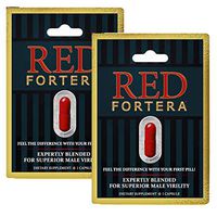 Clinically Tested Red Fortera 2 Pack - Fast Acting Tribulus Energy Performance Booster | Increase Performance and Stamina On-Demand
