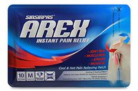 SINSINPAS AREX Cool & Hot Pain Relieving Patch, Medium 1 Pack (10 Patches Total)