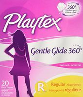 Playtex Gentle Glide 360 Tampons, Fresh Scent - Regular - 18 ct
