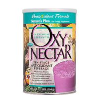NaturesPlus Oxy Nectar - 1.3 lbs, Drink Powder - Natural Mixed Berry Flavor - 10 Stage Antioxidant Beverage Powder with Vitamins, Minerals & Protein - Vegetarian, Gluten-Free - 18 Servings