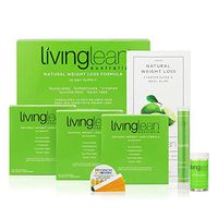 Living Lean Detox Cleanse Immunity Kit for 15 Days - Natural Organic - Alkaline Your Body for Sustainable Weight Loss & Digestion Support-Colon, Kidney, Liver & Bowel Cleanser - High Strength