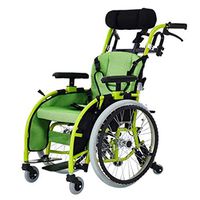 Wheelchair Aluminum Alloy Multi-Purpose Manual Folding Cerebral Palsy Self-Propelled for Child