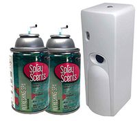 Automatic Spray Air Freshener Kit (2) Refills with (1) Dispenser - Spray Scents - Cucumber Melon
