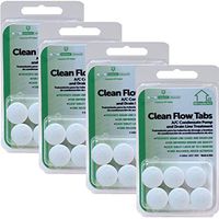SimpleAir Clean Flow HVAC Drain Line Treatment Tabs, 6 pk, Pack of 4 (Total 24 Tablets)