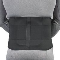 OTC Lumbosacral Support Elastic Back Brace Lumbotek, Black, XXX-Large