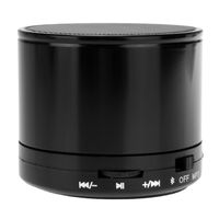 New Super Compact Pocket-Sized Lightweight Bluetooth Speakers with FM Radio Bass - Perfect for In and Outdoors - Aluminum-Protected Exterior - Extended Warranty