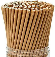 Green Planet - 300 Pack, Biodegradable Eco-Friendly,Paper Straws