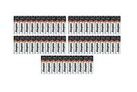 Energizer AA Max Alkaline E91 Batteries Made in USA - Expiration 12/2024 or Later - 50 Count