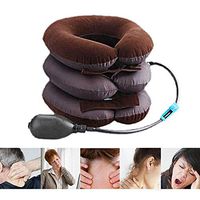 HBJUSDKF Air Inflatable Pillow Cervical Neck Head Pain Traction Support Soft Brace Device for Head Back Shoulder Neck Pain Health Care