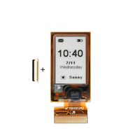 GooDisplay 1.02 inch Flexible Unbendable Ultra-Thin, Not Fragile, E-Paper Screen Partial Refresh Eink Display Electronic Paper Display Panel Plugged-in FPC
