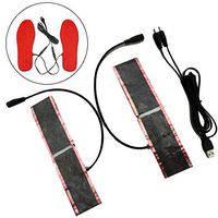 2pcs USB Heating Pad Shoes Clothes Warmer Feet Warmer Electric Heater 5V Heating Plate Heating Cloth