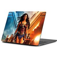 Skinit Decal Laptop Skin for MacBook Pro 13-inch (2016-17) - Officially Licensed Warner Bros Wonder Woman Unconquerable Warrior Design