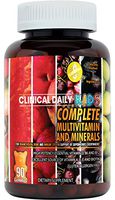 Complete Kids Multivitamin Daily Gummy Supplement for Brain, Vision, Bone and Immune Health. Vitamins A, C, E, D, B6, B12, Folate, Biotin, Essential Minerals. 90 Vegetarian, Gluten Free Yummy Gummies