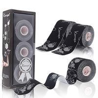 Kintape Pro Kinesiology Tape - Light-Reflecting Pain Relief for Sports Support and Therapeutic Recovery-Latex Free Synthetic Precut Waterproof 2’’ x 16.5’ (10’’ Strips x 20) with Detailed Application