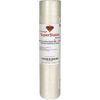 Wash-Away Water Soluble Stabilizer 9 inch x 10 Yard Roll. SuperStable Embroidery Stabilizer & Topping