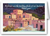 Thank You for Referral Business Note Card - 10 Boxed Cards & Envelopes