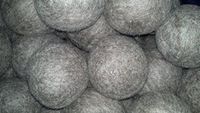 Wholesale wool dryer balls - 100 ct (Grey)